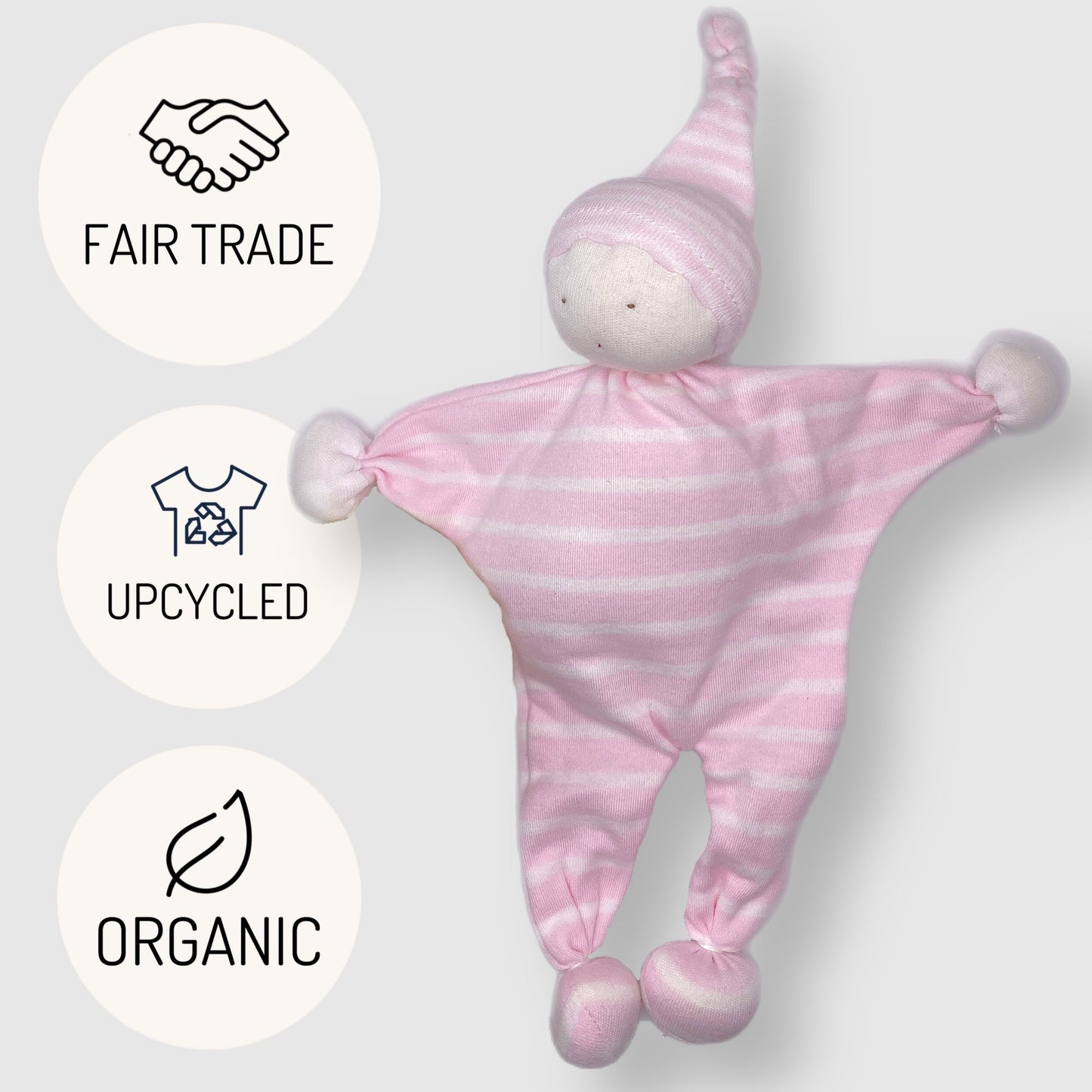 Mum & baby pamper gift box - Pink GOTS baby buddy