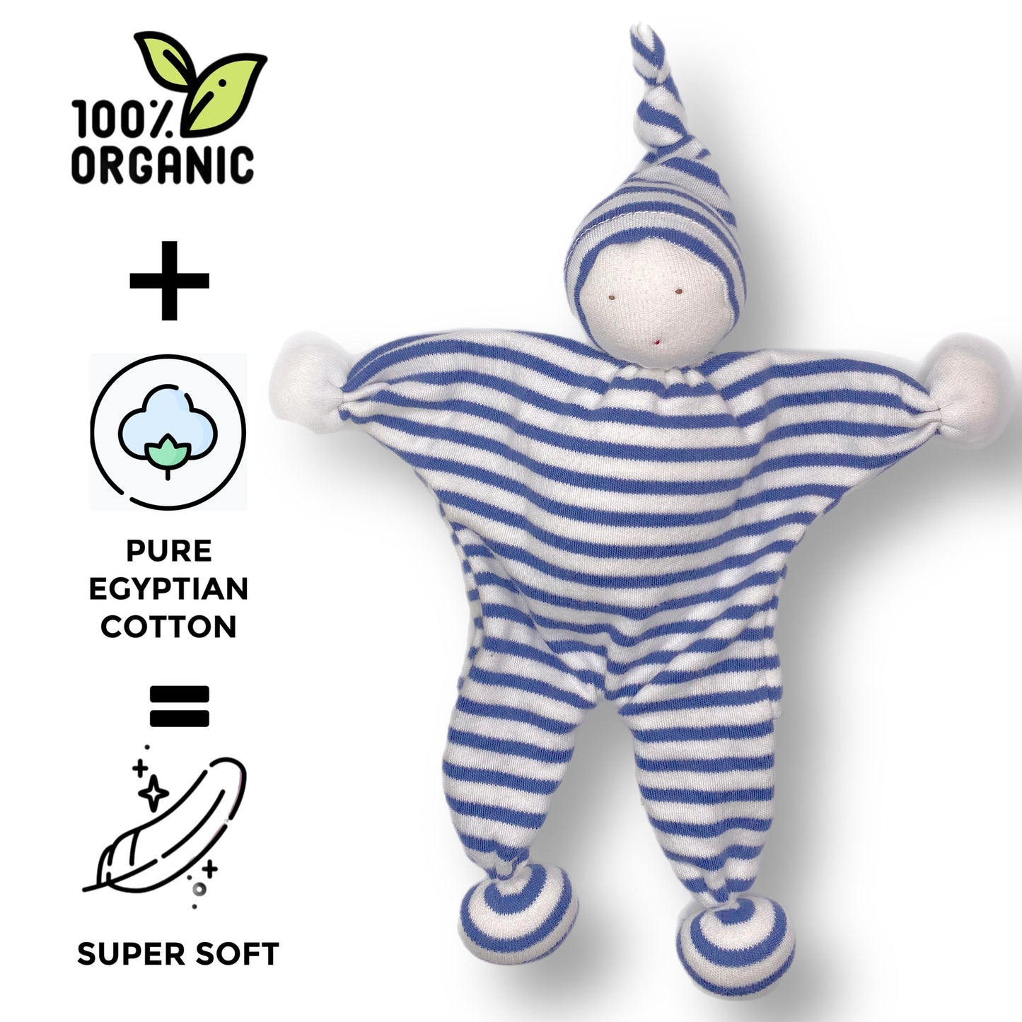 GOTS baby & mum gift box - blue