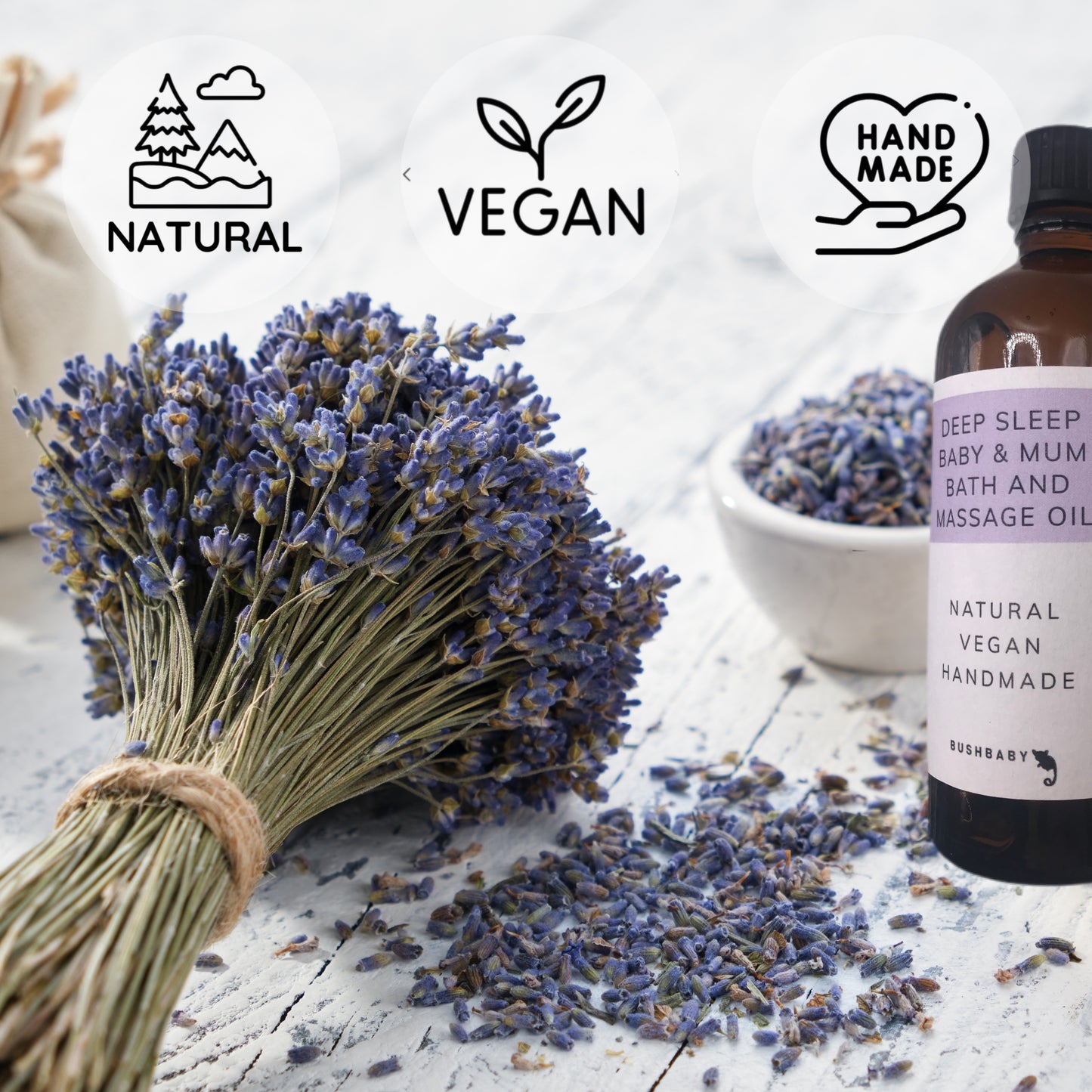 Deep sleep mum & baby bath & massage oil