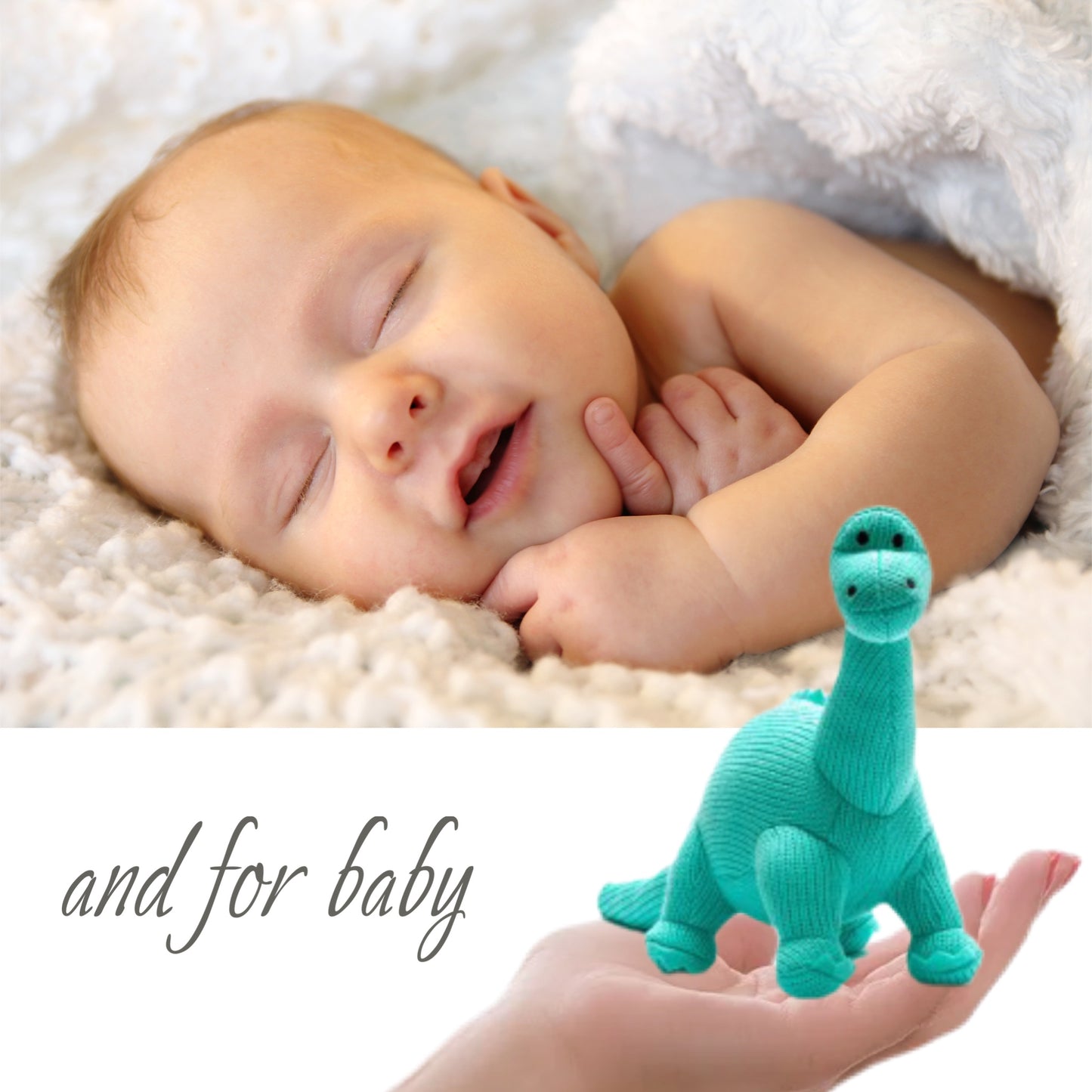 Mum & baby pamper hamper - blue dino