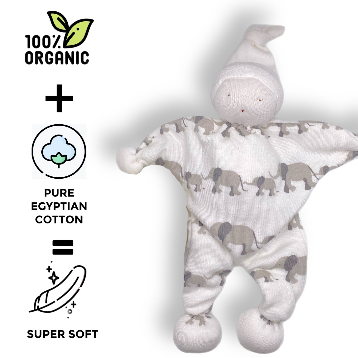GOTS baby & mum gift box - white