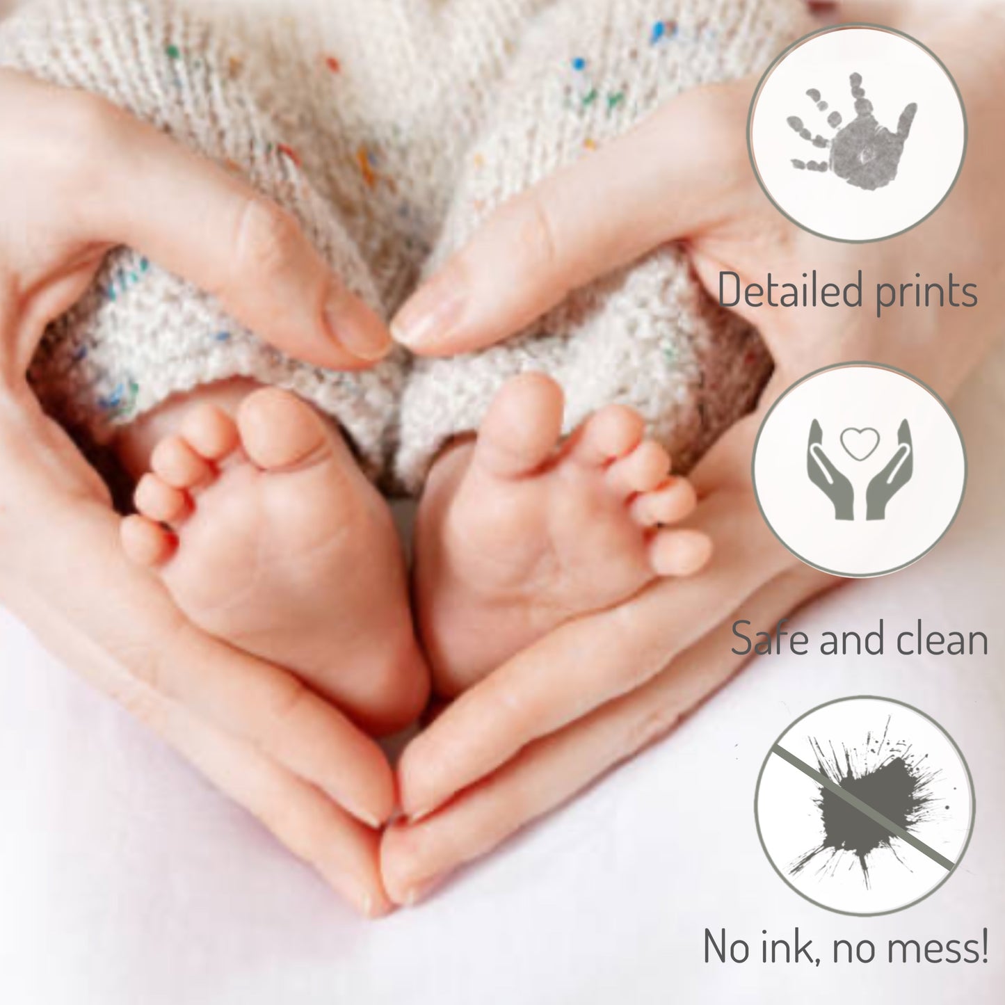 Inkless prints - pink instructions