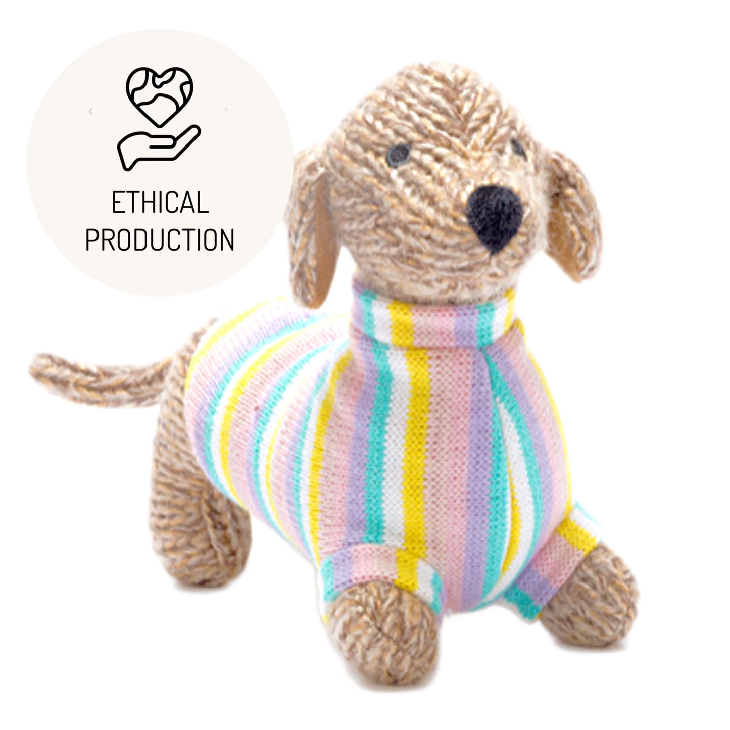 Mum & baby pamper gift box - pastel sausage dog