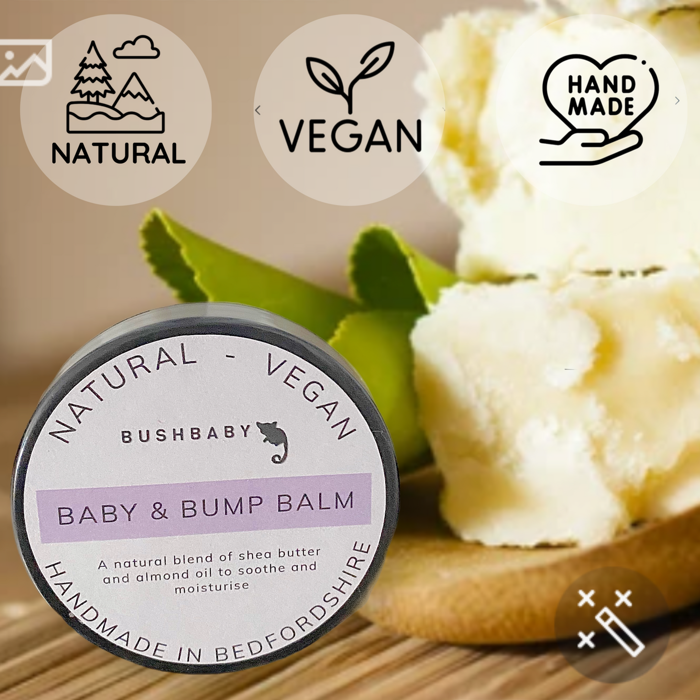 Mum & baby pamper hamper - organic dino