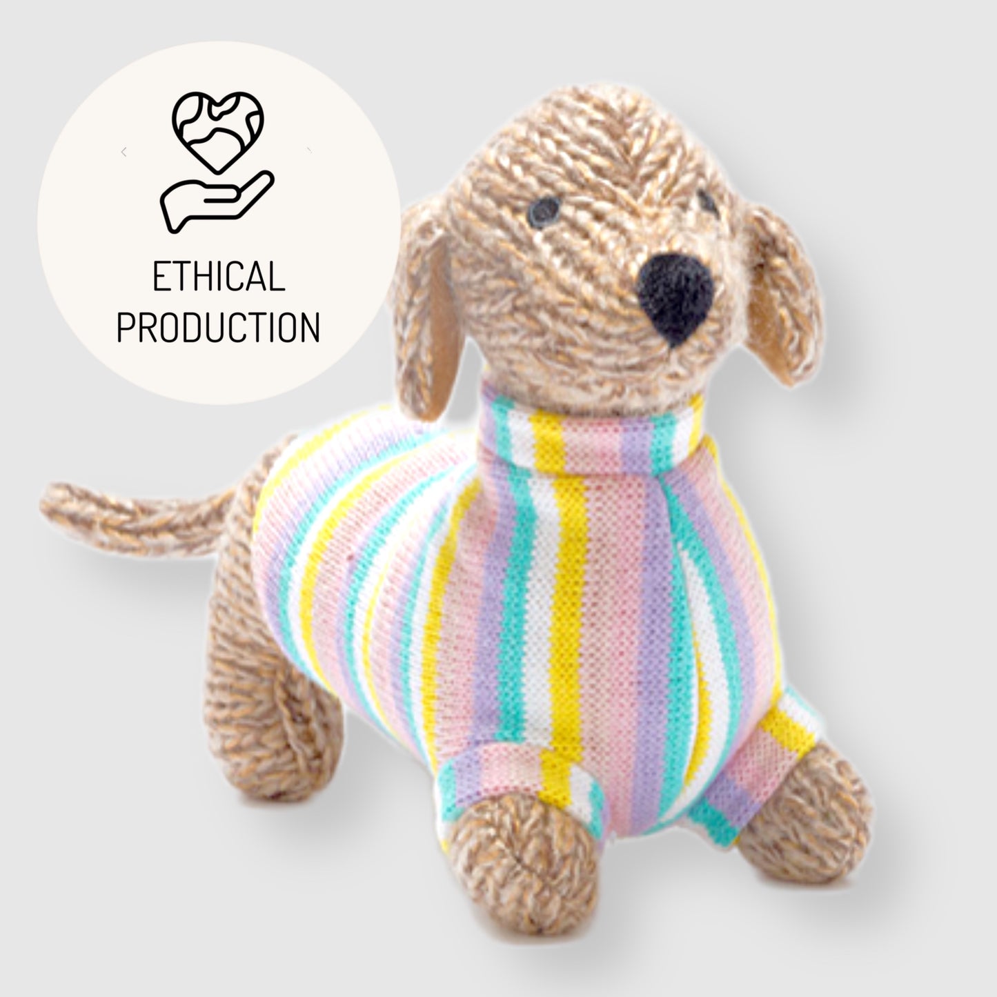 Pastel sausage dog