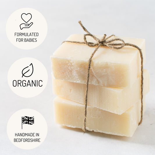 Organic sleepy baby soap (x3 pack)
